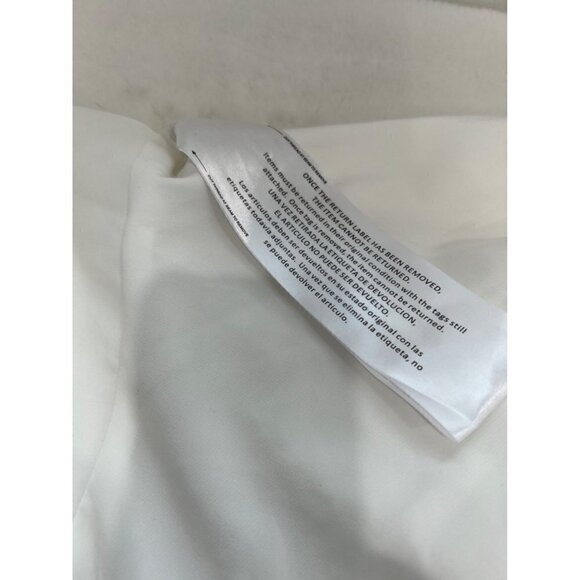 NWOT w/Defect IEENA FOR MAC DUGGAL Size 6 Empire Waist Ballgown White MSRP$398 - Picture 16 of 16